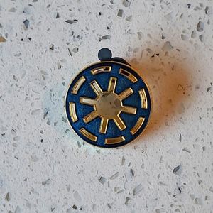 Official Disney Star Wars Galactic Republic Blue Logo Siglet Pin